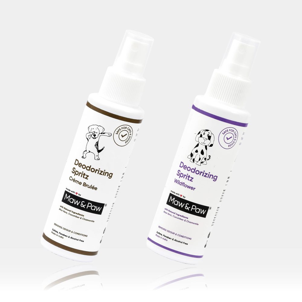 Deodorizing spray Wildflower + Deodorizing spray Crème Brulée - 200ML